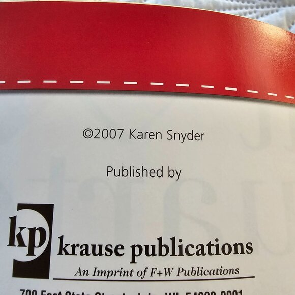 Fat Quarter Fun By Karen Snyder Quilting Book 2007 Krause Publications - Picture 3 of 9